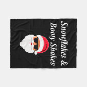 Couverture Polaire Booty Shake Christmas Funny Naughty Dirty Raunchy  (Devant (Horizontal))