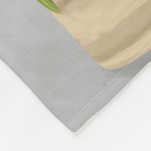 Couverture Polaire Bordure Collie Chien Saint Valentin Baiser Booth (Coin)