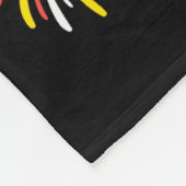 Couverture Polaire Born On New Year's Eve. Countdown. Birthday  (Coin)