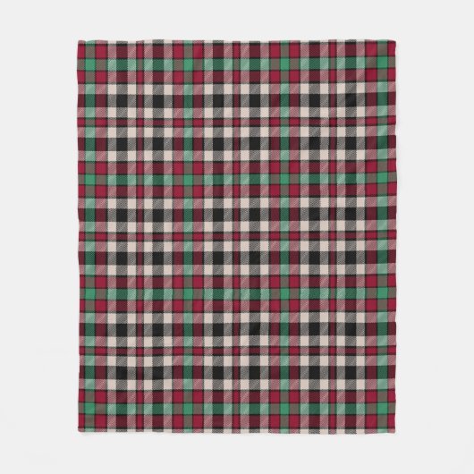 Couverture Polaire Borthwick Plaid Ancien (Devant)