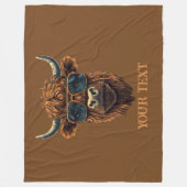 Couverture Polaire BOSS HIGHLANDER VW Fleece Blanche (Devant)