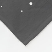 Couverture Polaire Boston Terrier Christmas Santa Hat  (Coin)