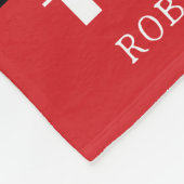 Couverture Polaire Boston Terrier Family Buffalo Plaid Noël (Coin)