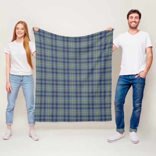Couverture Polaire Boswell Plaid (En situation)