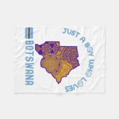 Couverture Polaire Botswana Afrique (Devant (Horizontal))