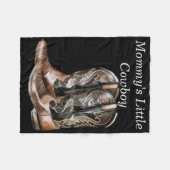 Couverture Polaire Bottes de cowboy (Devant (Horizontal))