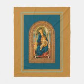 Couverture Polaire Botticelli (1445-1510) Madonna & Child Enthroned (Devant)