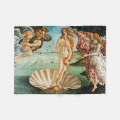 Couverture Polaire BOTTICELLI - La naissance de Vénus 1483 (Devant (Horizontal))