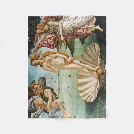 Couverture Polaire BOTTICELLI - La naissance de Vénus 1483 (Devant)