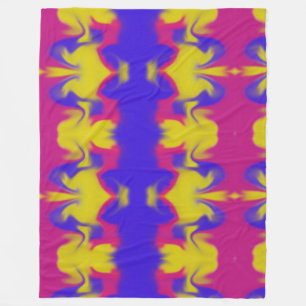 Couverture Polaire Bouche colorée