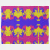 Couverture Polaire Bouche colorée (Devant (Horizontal))