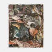 Couverture Polaire Boucher's Stall (par Pieter Aertsen) (Devant)