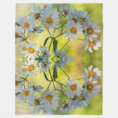 Couverture Polaire Bouches blanches couleur printemps partout (Devant)