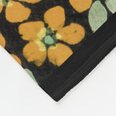 Couverture Polaire Bouches d'aquarelle bleu (Coin)