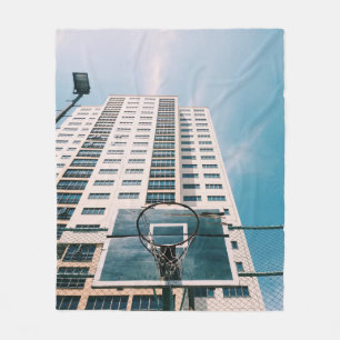 Couverture Polaire Boucle de basket-ball cool