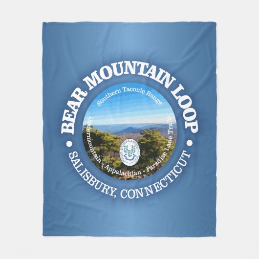 Couverture Polaire Boucle de montagne de l'ours (rd) (Devant)