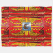 Couverture Polaire Bouclier militaire romain - Scutum (Devant (Horizontal))