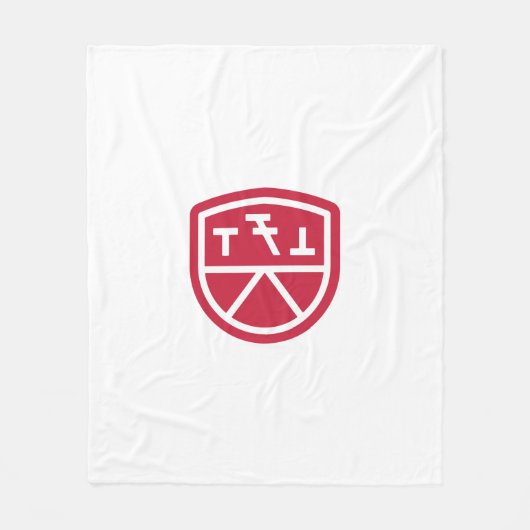 Couverture Polaire Bouclier Phi Sigma Kappa (Devant)