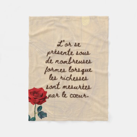 Couverture Polaire Bouddha aujourd'hui #7 Bouddha 🌹 confortable (Devant)