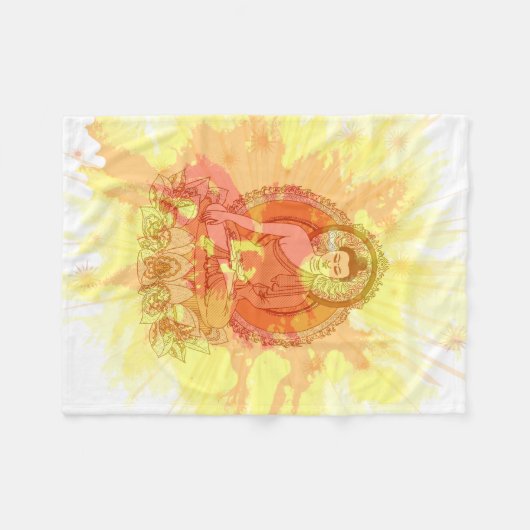 Couverture Polaire Bouddha Blanket (Devant (Horizontal))