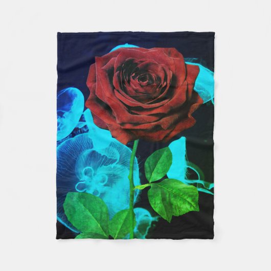 Couverture Polaire Bouddha de plongée profonde aujourd'hui #5 Océan c (Devant)