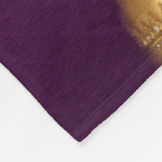 Couverture Polaire bouddha doré (Coin)