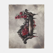 Couverture Polaire Boudoir Chaise | Canapé-lit victorien d'évanouisse (Devant)