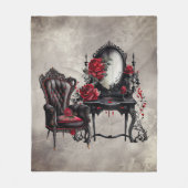 Couverture Polaire Boudoir | Vanity Mirror et Victorian Parlor (Devant)