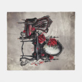 Couverture Polaire Boudoir | Vanity Mirror et Victorian Parlor (Devant (Horizontal))