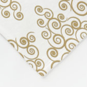 Couverture Polaire Bouée d'or brillanteQue Arbre de Noël (Coin)