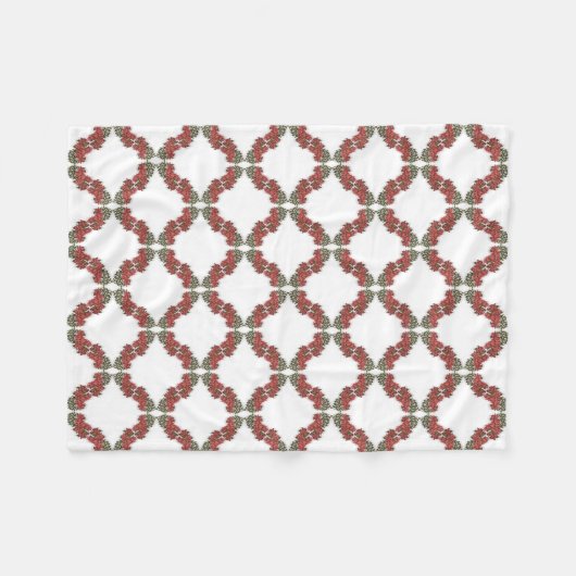 Couverture Polaire Bougainvillea Fleece Blanket (Devant (Horizontal))