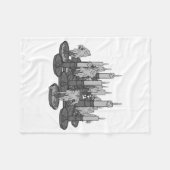 Couverture Polaire Bougies (Devant (Horizontal))