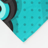 Couverture Polaire Bouillonnante bulle de pop art. Souriez, wow, pow, (Coin)