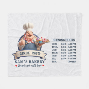 Couverture Polaire Boulangerie Magasin Pâtissier Desserts Sucreries B