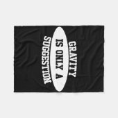 Couverture Polaire Bouldering Gavity Is Only A Suggestion Boulderer _ (Devant (Horizontal))