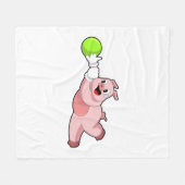 Couverture Polaire Boule de Bowling (Devant (Horizontal))