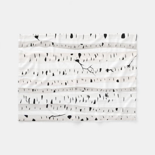 Couverture Polaire Bouleau (Devant (Horizontal))