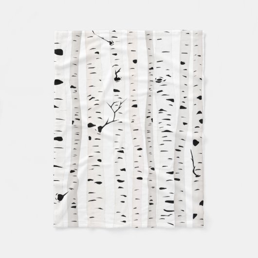 Couverture Polaire Bouleau (Devant)