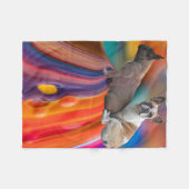 Couverture polaire Bouledogues français  (Devant (Horizontal))