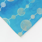 Couverture Polaire Bouledogues français - collage de Frenchie (Coin)