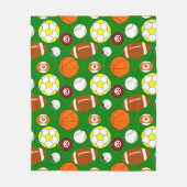 Couverture Polaire Boules de sport (Devant)