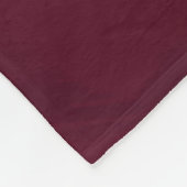 Couverture Polaire Boulons de rubis : Motif imperméable. (Coin)
