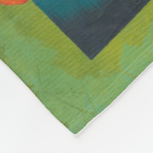 Couverture Polaire Bouquet à la frontière II (Coin)