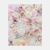 Couverture Polaire Bouquet de fleurs (Devant)