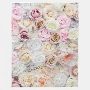 Couverture Polaire Bouquet de fleurs
