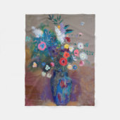 Couverture Polaire Bouquet de fleurs, Redon (Devant)