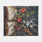 Couverture Polaire Bouquet divin (Devant (Horizontal))