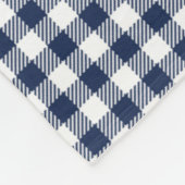 Couverture Polaire Bouquet Patriotique Rouge Blanc & Bleu USA (Coin)