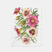 Couverture Polaire Bouquet quotidien Rubies (Devant)