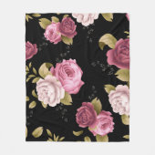 Couverture Polaire Bouquets de Roses 3 (Devant)